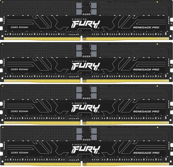 Produktbild Kingston D5 64GB 5600-36 Renegade PRO ECC K4 KFY KF556R36RBK4-64 (4 x 16GB, 5600 MHz, DDR5-RAM, DIMM)