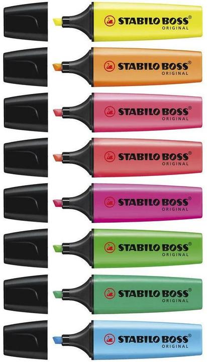 Image du produit STABILO Surligneur BOSS ORIGINAL (Rouge, 2 mm, 1 x)