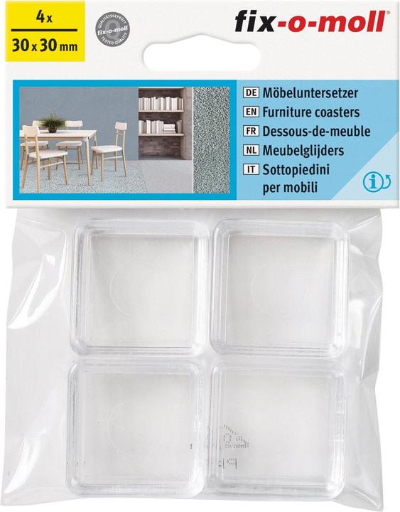 Produktbild Fix-o-moll Möbeluntersetzer (4 Stk.)