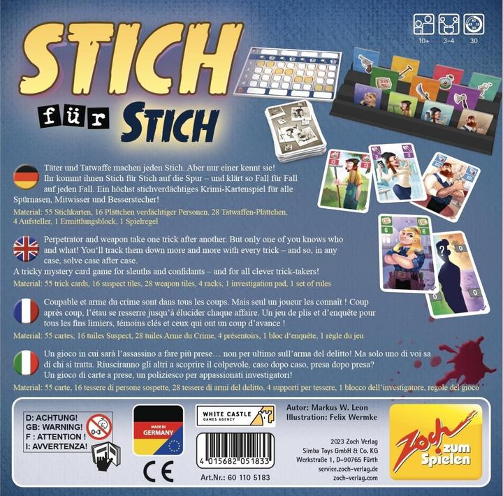 Actual product image Zoch Stitch by stitch (German)