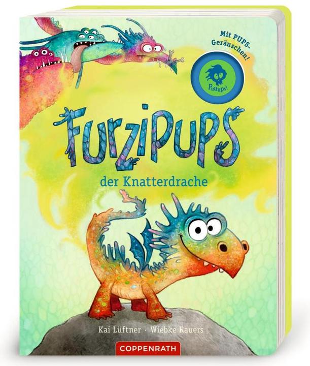 Furzipups, der Knatterdrache - Pappe (Allemand, Kai Lüftner, 2021)