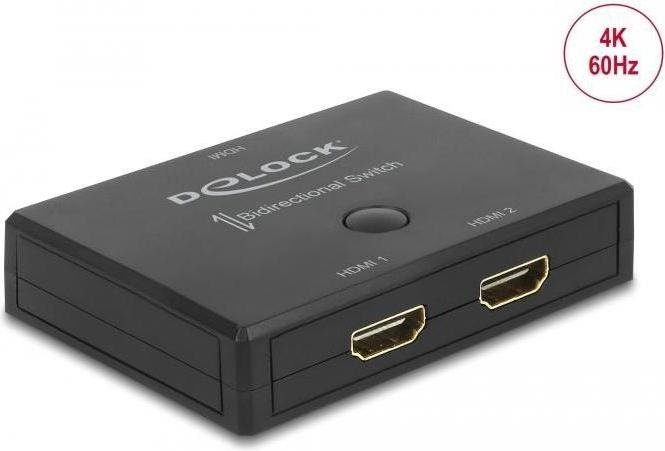 Produktbild Delock 2 Port HDMI Switch&Verteiler