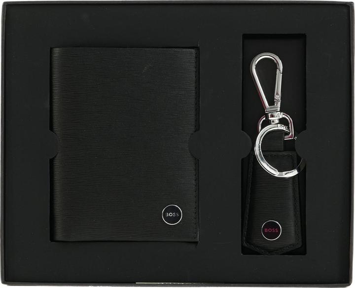 Actual product image BOSS Gift Set Bifold Wallet / Keyring