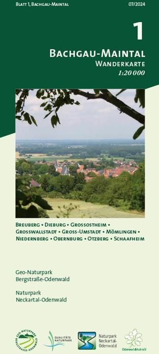 Actual product image Sheet1,Bachgau-Maintal