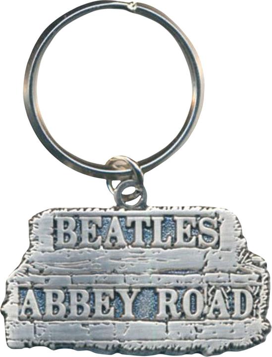 Actual product image The Beatles Abbey Road Sign Die Cast Keyring