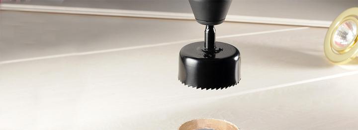 Actual product image kwb Hole saw set 4-piece E 6.3 (35 mm, 26 mm, 52 mm, 40 mm)