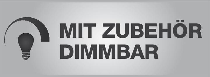 Actual product image Furnika LED light Square 2 | set of 3 dimmable surface-mounted light 3x1.2W warm white, aluminium-coloured (270 lm)