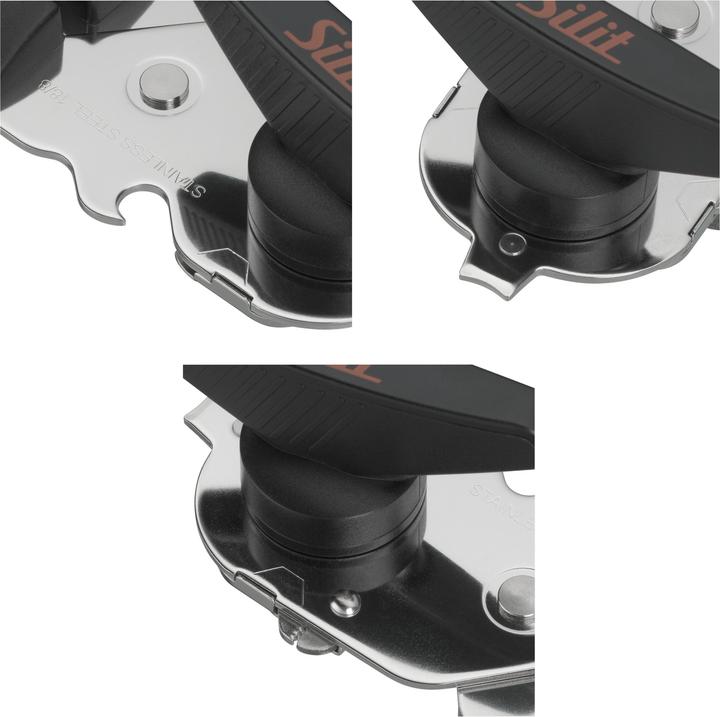 Produktbild Silit Dosenöffner mit integriertem Kapselheber Deckelzange und Öffner Edelstahl