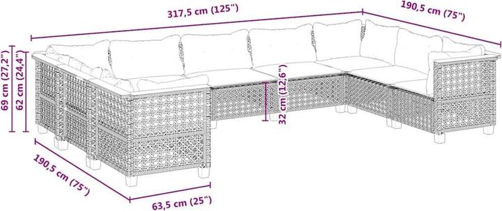 Produktbild vidaXL Alena