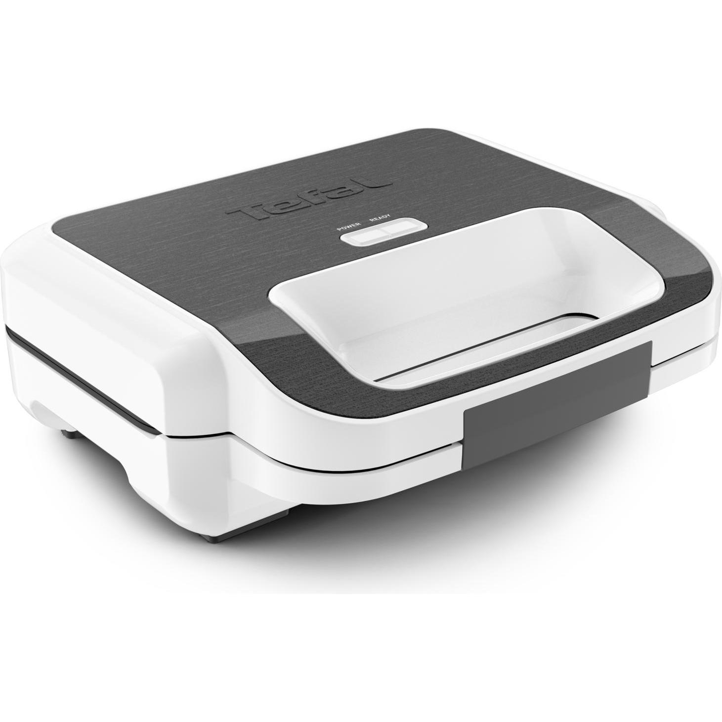 Tefal Sandwichmaker SW7011, Toaster, Weiss