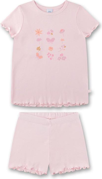 Produktbild Sanetta Schlafanzug kurz Blümchen und Schmetterlingen (92)