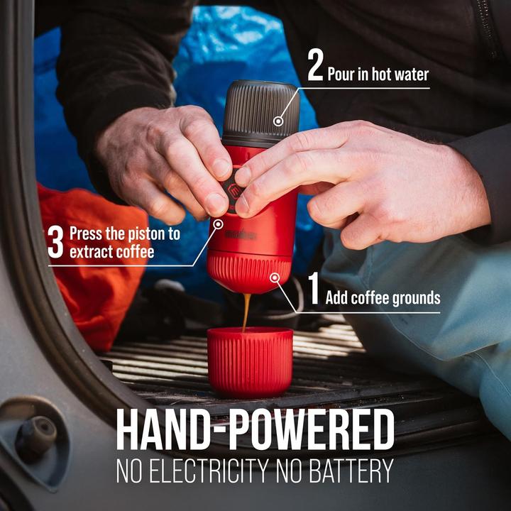 Immagine prodotto Wacaco Tragbare Espressomaschine Nanopresso (0.08 l)