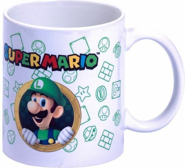Produktbild Nintendo Luigi Von Super Mario Tasse Cup Becher mit Spardose Münzbox 9 x 13 x 11cm (1x)