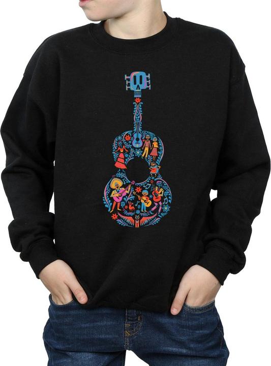 Produktbild Disney Coco Guitar Pattern Sweatshirt Jungen (128)
