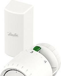 Productafbeelding Danfoss Aveo RA standaard thermostaat klikbevestiging med fjernfler 2 m