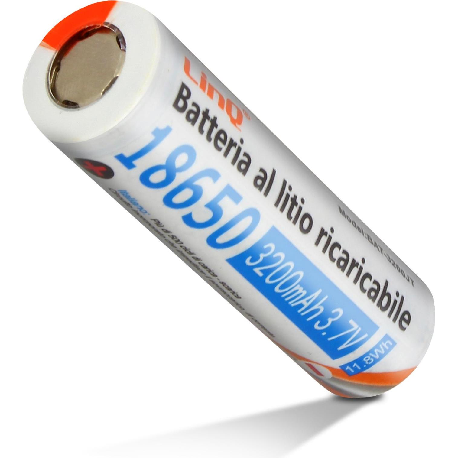 Thumbnail - LinQ 18650 3200mAh / 3.7V (2 Stk., 18650, 3200 mAh), Batterien + Akkus