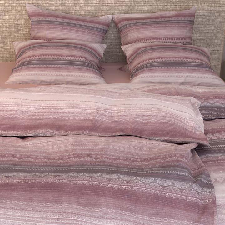 Immagine prodotto Lotus Bettwaren Création Biancheria da letto in raso Ajala (Copripiumino, 240 x 240 cm)