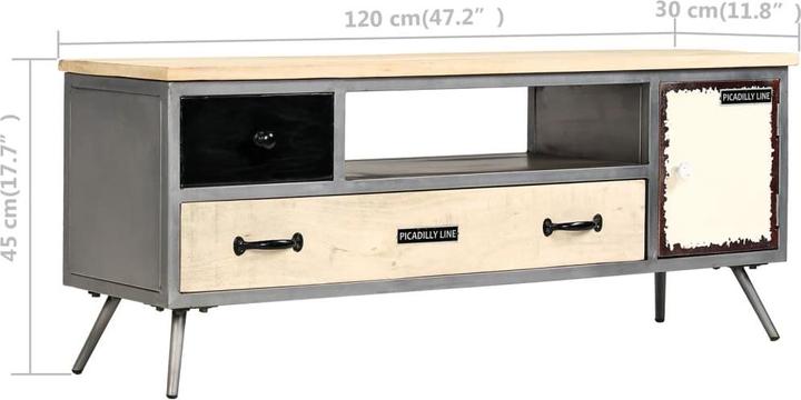 Immagine prodotto vidaXL TV-Schrank (120 x 30 x 45 cm)