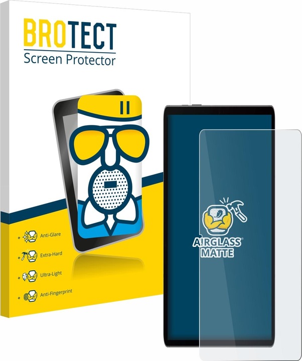 Productafbeelding BROTECT AirGlass Matte kogelwerende glasfolie (1 Stuk, Galaxy Tab S9 FE)