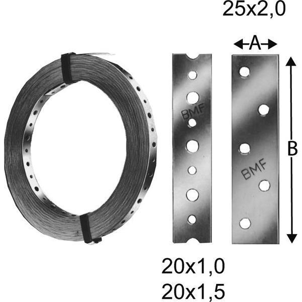 Thumbnail - Simpson Sst, Baubeschläge + Holzverbinder, Lochblech (Lochbandeisen, 1 Stk.)