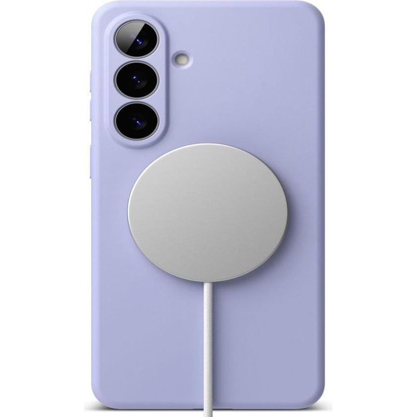 Ringke Silikon Magnetisch Magsafe Galaxy S26+ Plus Lavendel (Samsung Galaxy S26), Cover smartphone, Viola
