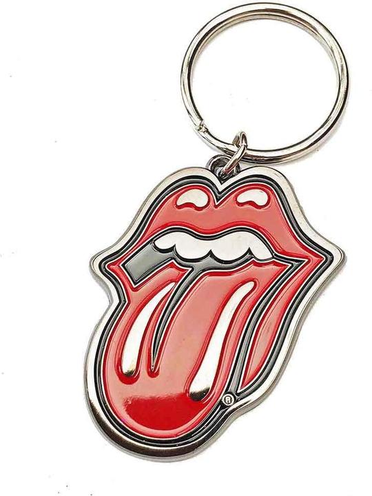 Actual product image The Rolling Stones Classic Logo Keyring