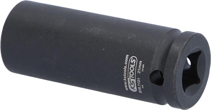 Produktbild KS Tools 1/2 Sechskant-Kraft-Stecknuss. lang. 21mm 515.112 (21 mm)