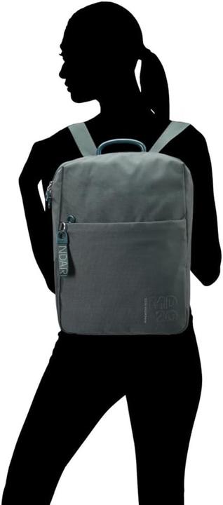 Actual product image Mandarina Duck Lightweight Versatile Laptop Backpack with 3D Color-Changing Effect