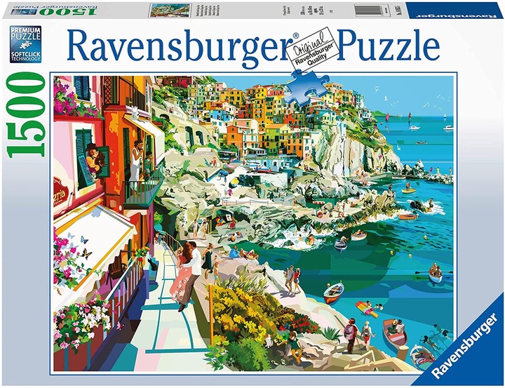 Produktbild Ravensburger Puzzle 16953 Verliebt in Cinque Terre 1500 Teile Puzzle (1500 Teile)