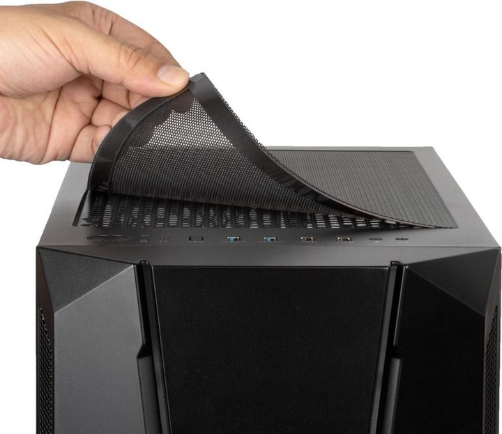 Image du produit Silverstone Fara V1M Pro Boîtier Micro-ATX, ARGB, verre trempé (mATX, Mini-ITX)
