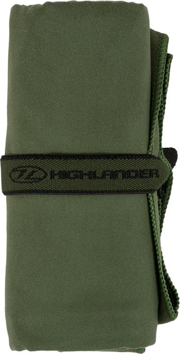 Actual product image Highlander Large Fibresoft Towel - Olive