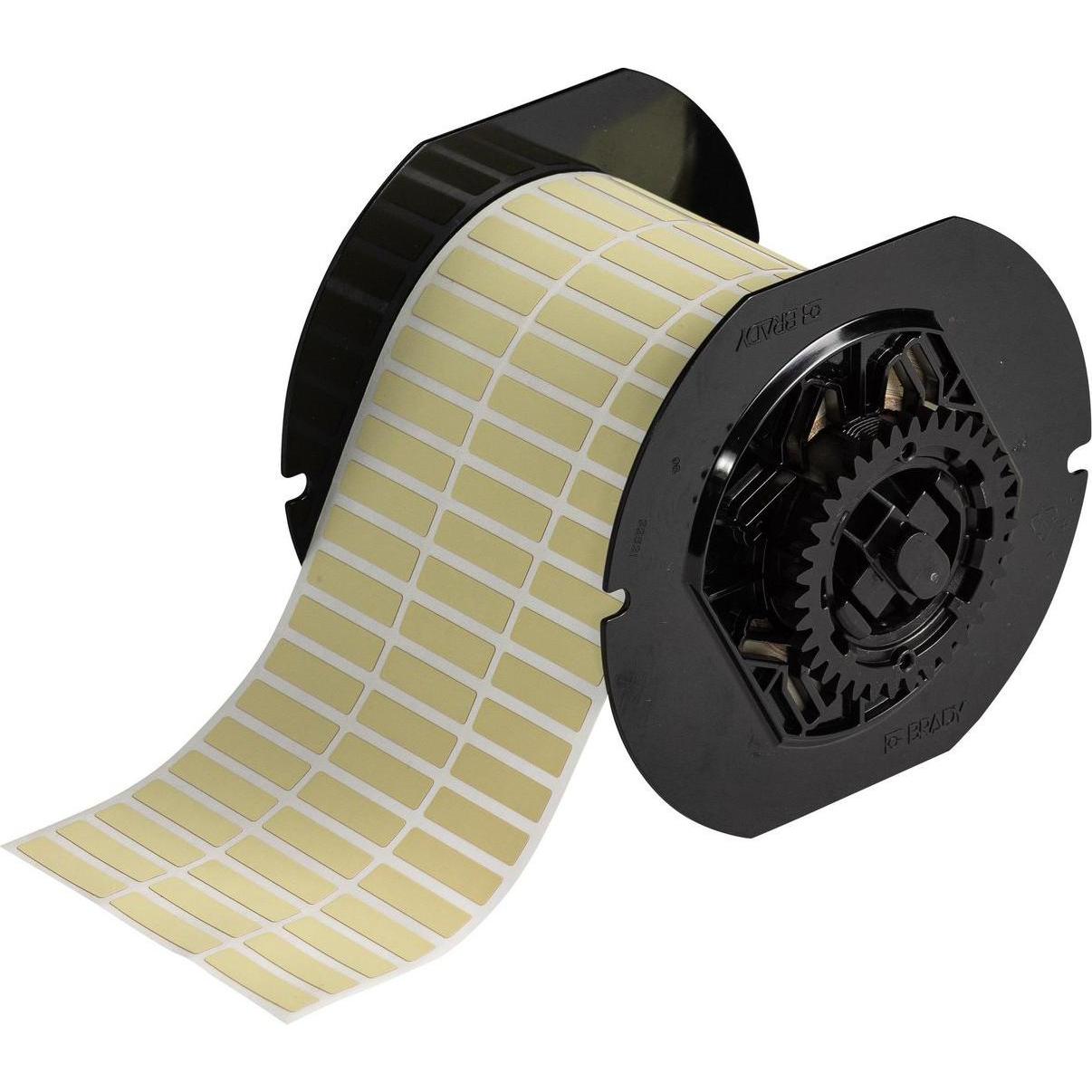 Brady, Etiketten, B33-51-724, Polyimid, Beige, matt 25.40 x 6.35 mm, permanent, 3-bahnig (10.000 E.)
