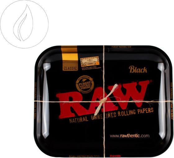 Image du produit RAW Plateau roulant L Black Metal 275 x 340mm