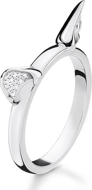Immagine prodotto Thomas Sabo Anello orecchie di gatto argento (52, 925 Argento)