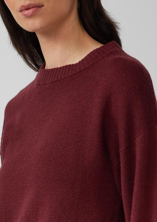 Produktbild s.Oliver Strickpullover Weicher Strickpullover mit Ärmelaufschlag (40)