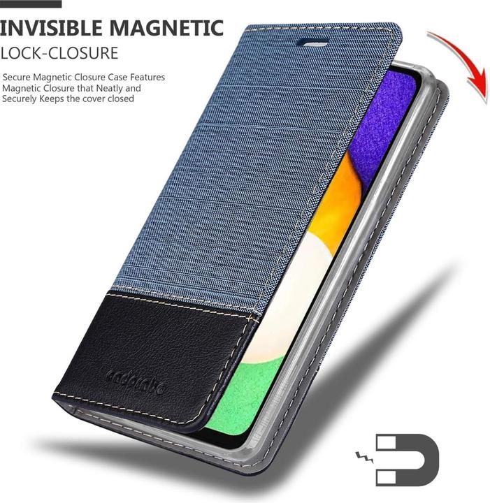 Produktbild Cadorabo Jeans Book Hülle (Samsung Galaxy A13 5G)
