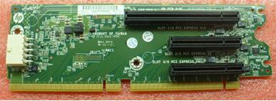 Produktbild HPE (BULK) Riser Card - 3-slot - Standard- DL380P G8