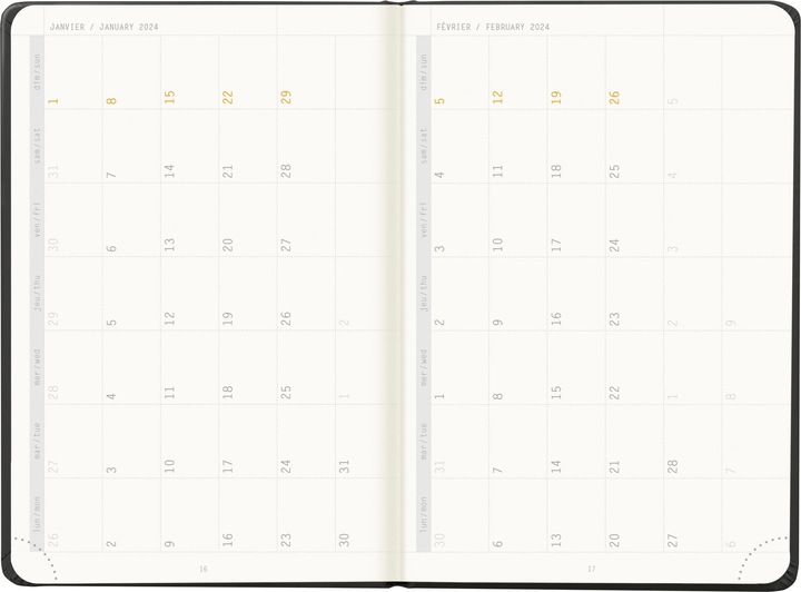 Produktbild Rhodia Webplanner 2024 (10 x 15 cm)