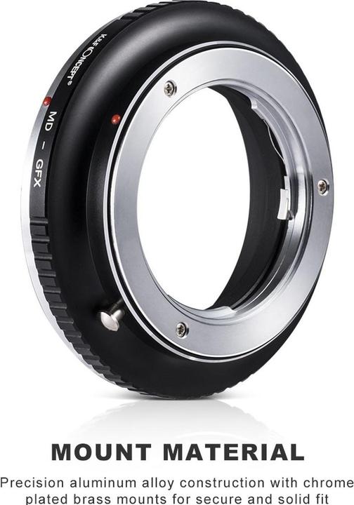 Produktbild K&F Concept High Precision Lens Adapter Mount, MD-GFX