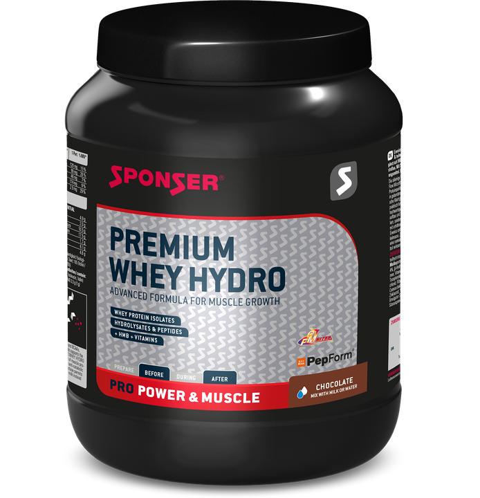 Produktbild Sponser Premium Whey Hydro (Chocolate, 1 x, 850 g)