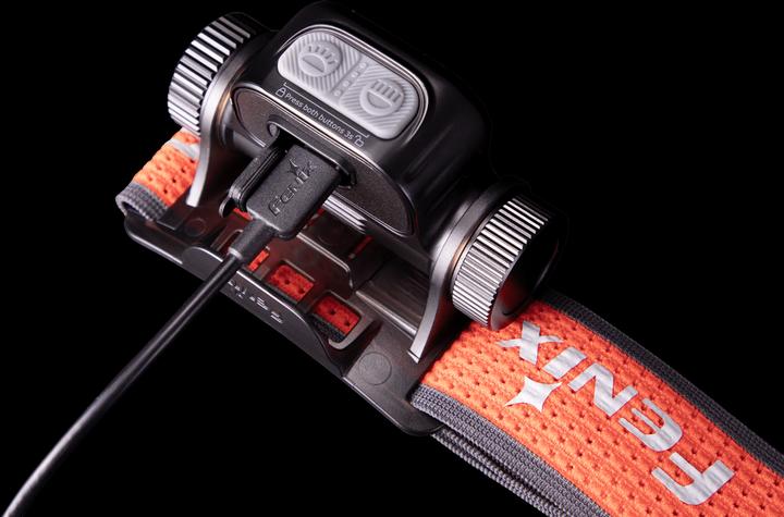 Produktbild Fenix FNX HM65R-T V2.0 BK Wiederaufladbare Stirnlampe, Schwarz (1600 lm)