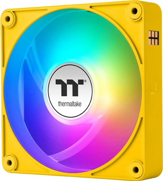 Immagine prodotto Thermaltake TT CT120 EX Reverse ARGB PC Cooling Fan 3 Pack Bumblebee (120 mm, 3 x)