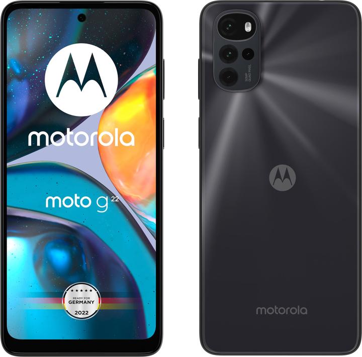 Immagine prodotto Motorola Moto G22 (64 GB, Cosmic Black, 6.50", Doppia SIM, 4G)
