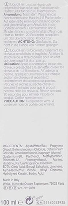 Immagine prodotto Wella SP Liquid Hair Molekularer Haaraufbau (100 ml)