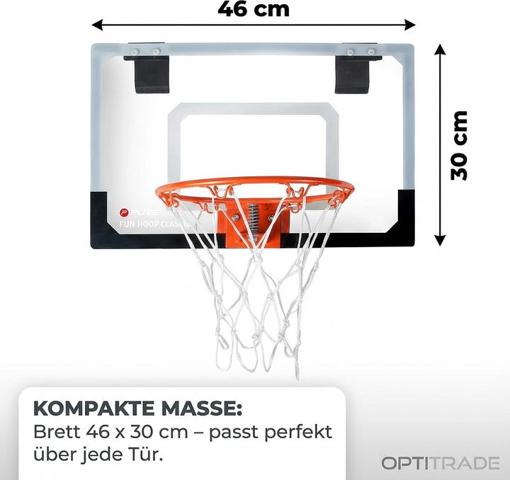 Pure2improve Basketballkorb Fun Hoop Classic