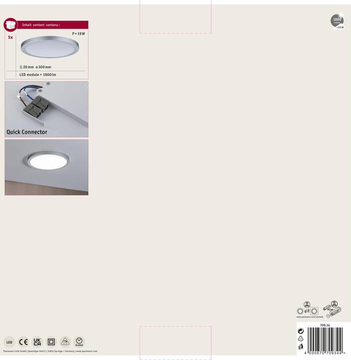 Actual product image Paulmann Atria Shine (2500 lm)