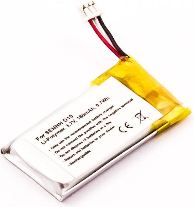 Image du produit AGI Batterie compatible avec Sennheiser DW Pro20 - Batterie - 180 mAh