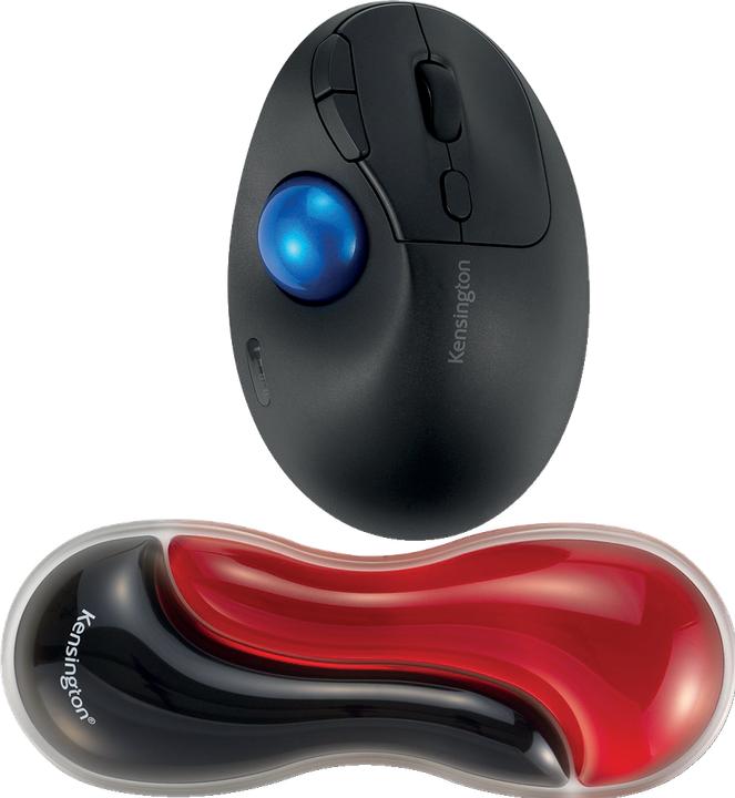 Produktbild Kensington Slim Duo Gel Mouse Wrist Red, Slim
