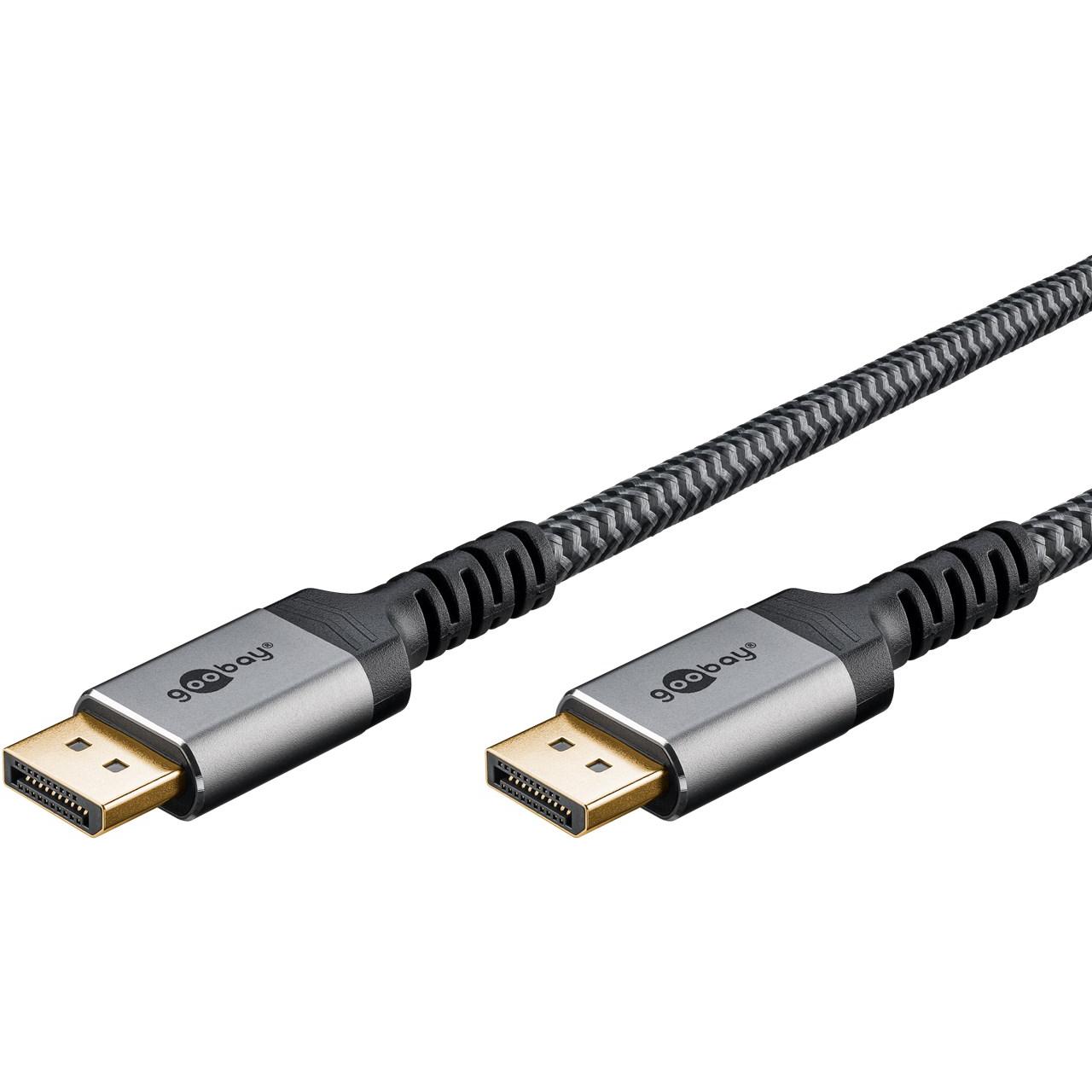 Goobay DisplayPort — DisplayPort (2 m, DisplayPort), Video Kabel