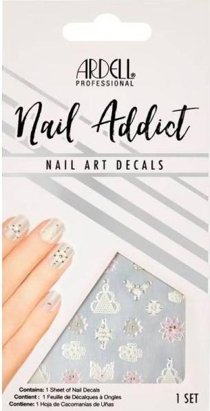 Actual product image Ardell Nail Addict - Nail Art Sticker Lace & Gems (Nail decoration)